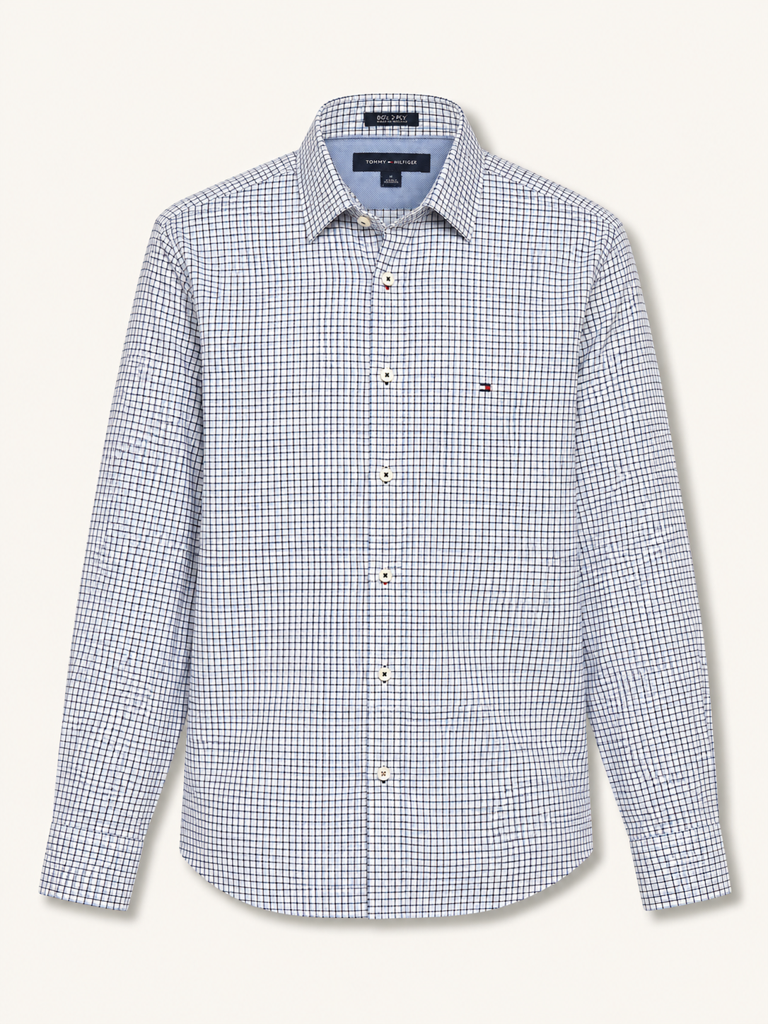 Tommy Hilfiger petits carreaux bleus M